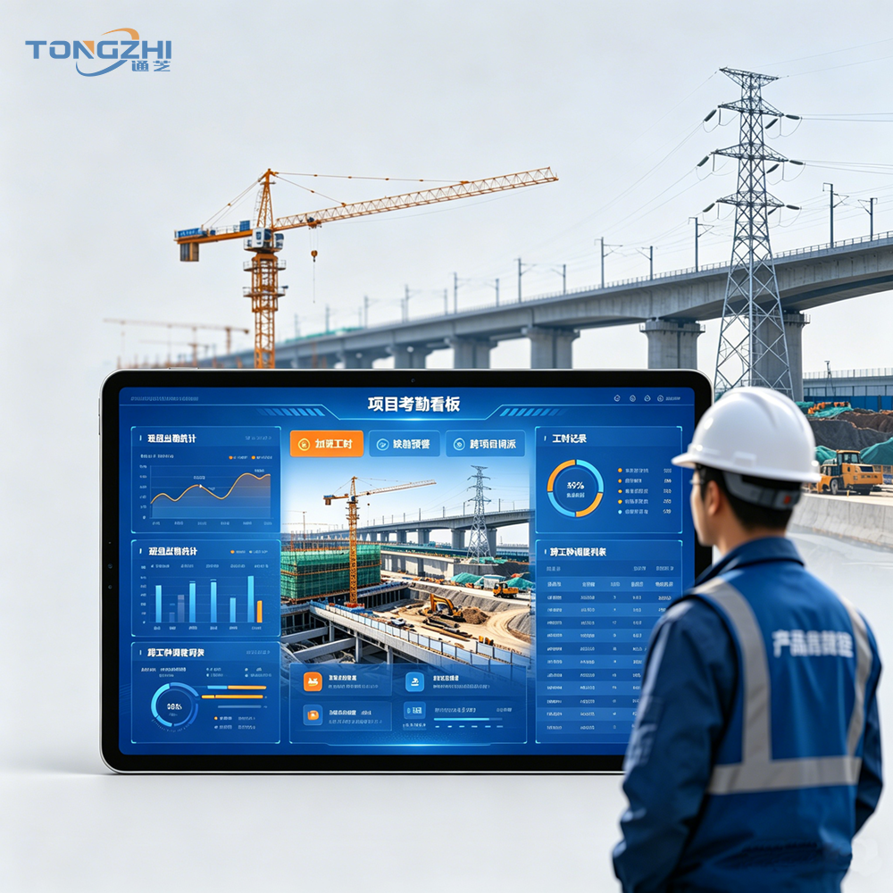 工程项目考勤管理系统｜工地实名制打卡+弱网离线工时结算