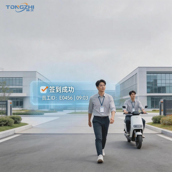 出入口无感考勤系统 | 通芝科技畅行·出入口无感考勤系统——进出自动识别，远距离无停留