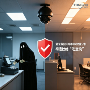 直击企业痛点：通芝科技AI无感考勤系统彻底解决“吃空饷”难题