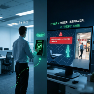 虚假考勤无处遁形：探秘通芝科技无感摄像机如何识别“考勤作弊”！