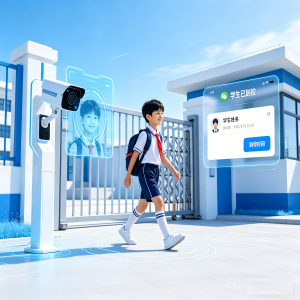 中小学校园无感识别系统解决方案