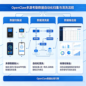 基于 OpenClaw 的多源考勤数据自动化归集与清洗系统研究